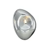 Maytoni Wandlampe Metall Glas 27,5 cm hoch Chrom glänzend E14< Wandleuchten|Flurlampen