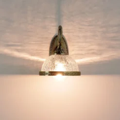 Easylight Wandlampe Metall Glas Jugendstil elegant CHARLES< Jugendstil Lampen|Küchenlampen