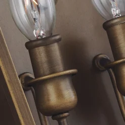 Elstead Wandlampe Metall in Messing antik Vintage Rustikal< Wandleuchten|Flurlampen