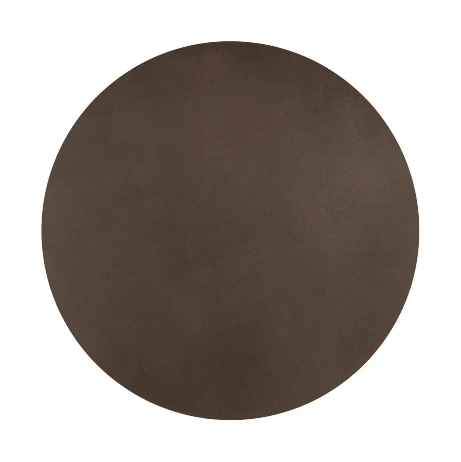 Wandleuchten|Flurlampen*TK Lighting Wandlampe Metall rund Ø 40 cm Braun für 4x G9 indirekt