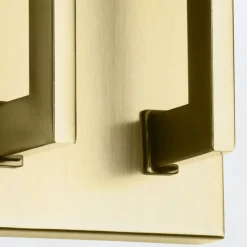 Elstead Wandlampe Metall Stoff 38,1 cm breit E14 2-flammig< Wandleuchten|Stofflampen