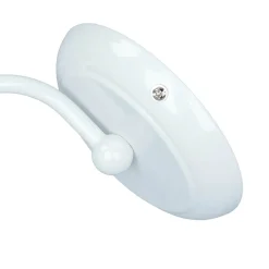 Easylight Wandlampe Metall Weiß Stoff Lampe Rustikal< Wandleuchten|Rustikale Lampen