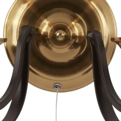 Searchlight Wandlampe mit Schalter 2-flammig E14 in Bronze B: 33 cm< Wandleuchten|Vintage Lampen