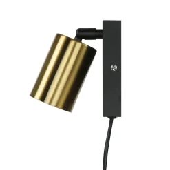 Wandleuchten|Flurlampen*Easylight Wandlampe mit Schalter Kabel GU10 verstellbar