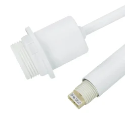 Wandleuchten|Moderne Lampen*Nowodvorski Wandlampe mit Schwanenhals Weiß E27 + G9 H: 50 cm