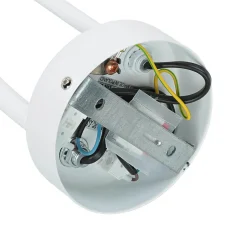 Wandleuchten|Moderne Lampen*Nowodvorski Wandlampe mit Schwanenhals Weiß E27 + G9 H: 50 cm