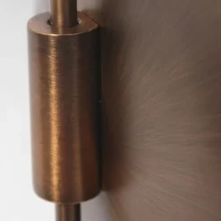 Wandleuchten|Flurlampen*Steinhauer Wandlampe mit Stecker dimmbar Glas Metall inkl. G9