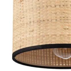 TK Lighting Wandlampe Modern Boho Korbschirm Metall E27 wohnlich< Wohnzimmerlampen|Moderne Lampen