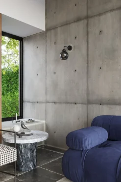 Glaslampen|Moderne Lampen*Sollux Wandlampe Rauchglas Modern elegant ALPHERG