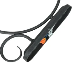 Wandleuchten|Rustikale Lampen*Lamkur Wandlampe Romantisch Anthrazit Landhaus gemütlich