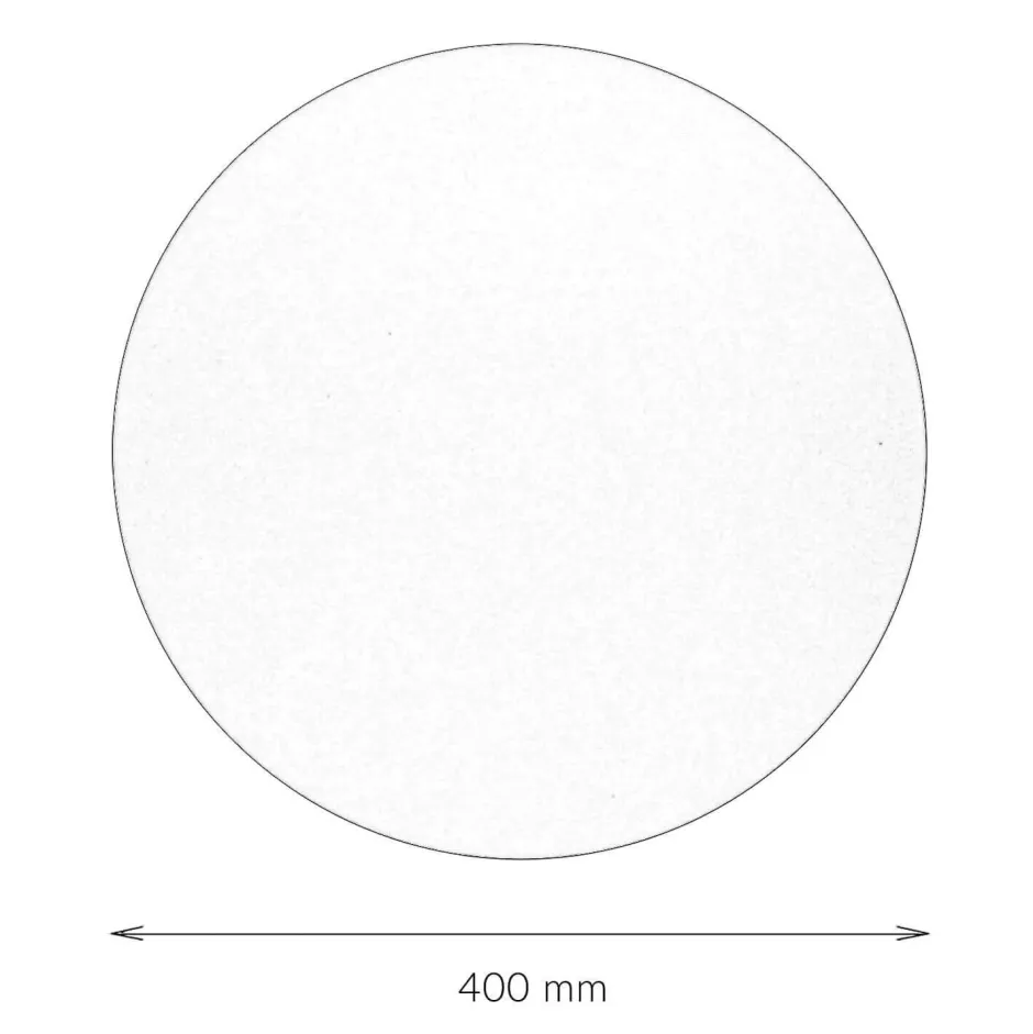 Moderne Lampen|Küchenlampen*TK Lighting Wandlampe rund Ø 40 cm Metall Schwarz indirektes Licht