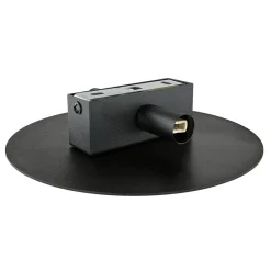 TK Lighting Wandlampe rund flach Ø 20 cm Modern Metall Schwarz< Moderne Lampen|Küchenlampen