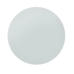 TK Lighting Wandlampe rund Metall Ø 30 cm flach Weiß G9 Modern< Wohnzimmerlampen|Moderne Lampen