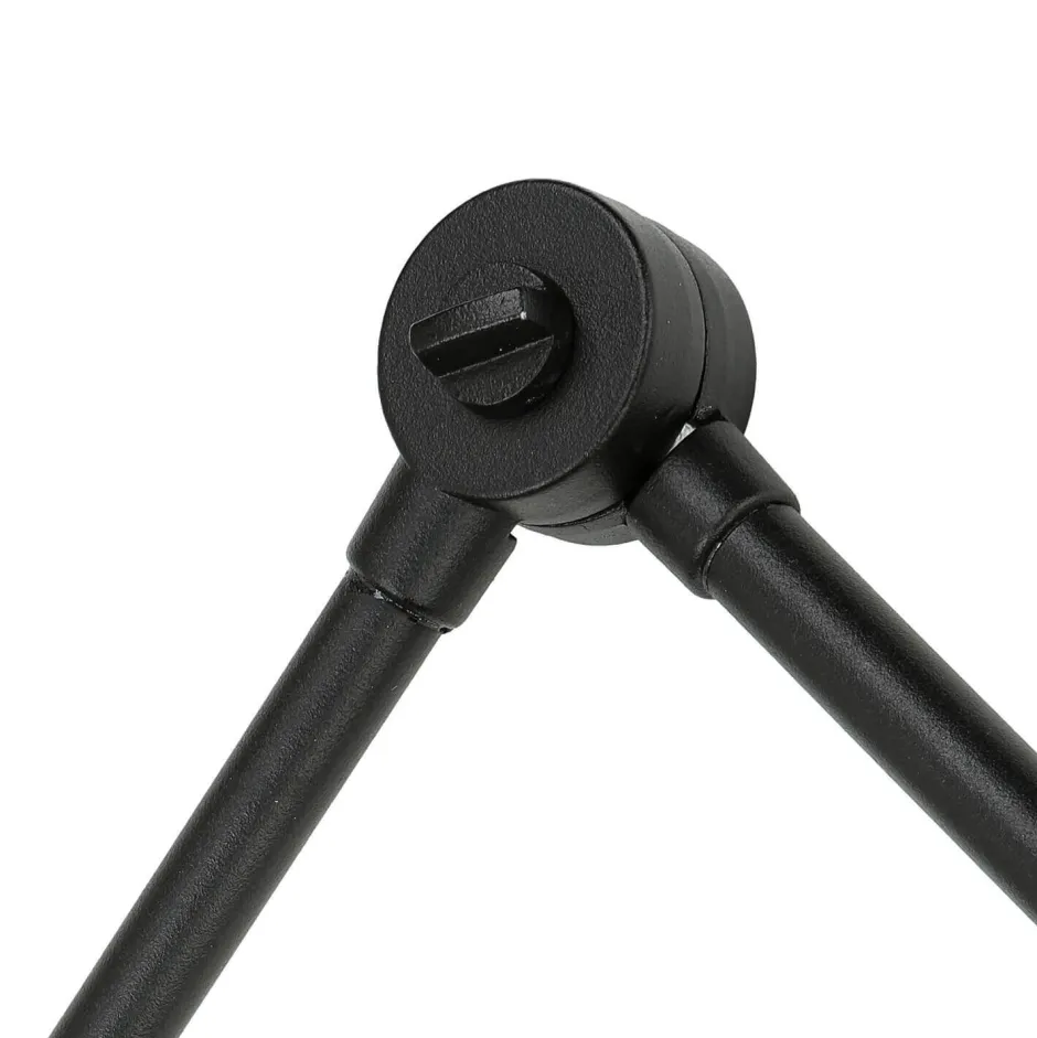 Industrie Lampen|Wohnzimmerlampen*Nowodvorski Wandlampe Schwarz Metall verstellbar XXL E27