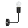 Kinderzimmerlampen|Kinderlampen*Emibig Wandlampe Schwarz Retro Metall Bett Sofa SIMPLEX