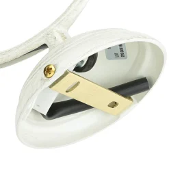 Giovanni Battista Wandlampe Shabby Chic Echt-Messing Glas floral< Wandleuchten|Esszimmer Lampen