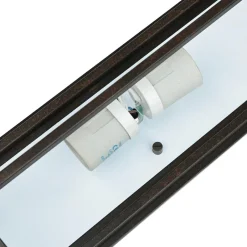 Glaslampen|Designerlampen*Elstead Wandlampe SHOJI Bronze Vintage Leuchte Flur Diele