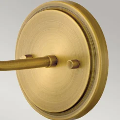 Elstead Wandlampe Stoff Metall E27 40 cm hoch mit Schalter< Wandleuchten|Wohnzimmerlampen