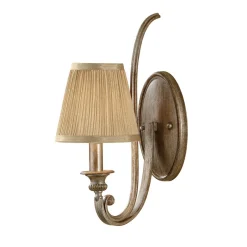 Elstead Wandlampe Stoffschirm Klassisch wohnlich SAMISE< Wandleuchten|Stofflampen