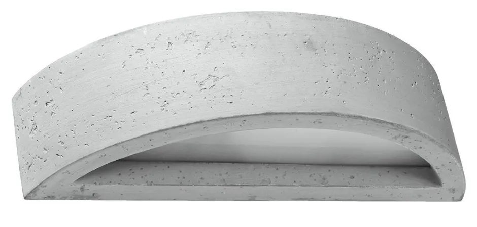 Betonlampen|Küchenlampen*Sollux Wandlampe Up Down Beton 40 cm indirekt E27 innen