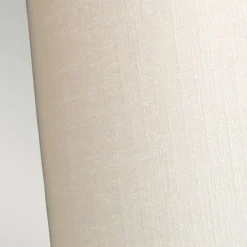 Wandleuchten|Flurlampen*Elstead Wandlampe Up Down in Creme Chrom Stoff Kunstseide