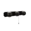 Searchlight Wandlampe Up Down mit Schalter IP44 3x G9 Schwarz Weiß Bad< Wohnzimmerlampen|Kugellampen