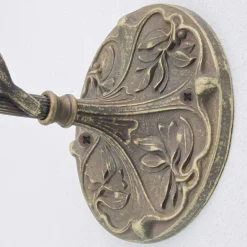 Wohnzimmerlampen|Glaslampen*Giovanni Battista Wandlampe Weiß aus Glas und Echt-Messing