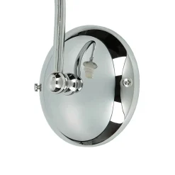 Jupiter Wandlampe Weiß Chrom NABO Wandleuchte Bad Flur< Wandleuchten|Küchenlampen