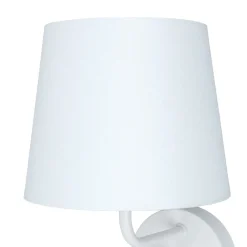 Wandleuchten|Moderne Lampen*Easylight Wandlampe Weiß E27 mit Leselampe verstellbar GU10