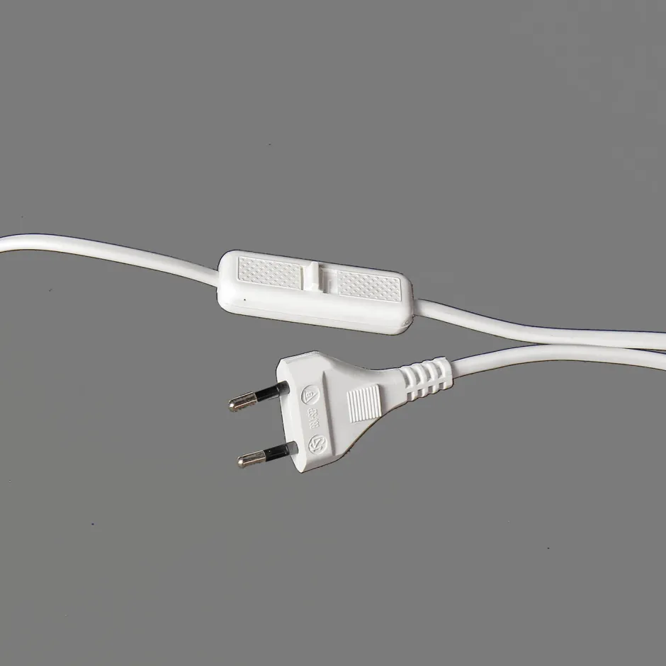 Luminex Wandlampe Weiß mit Steckdosenanschluss< Wandleuchten|Küchenlampen