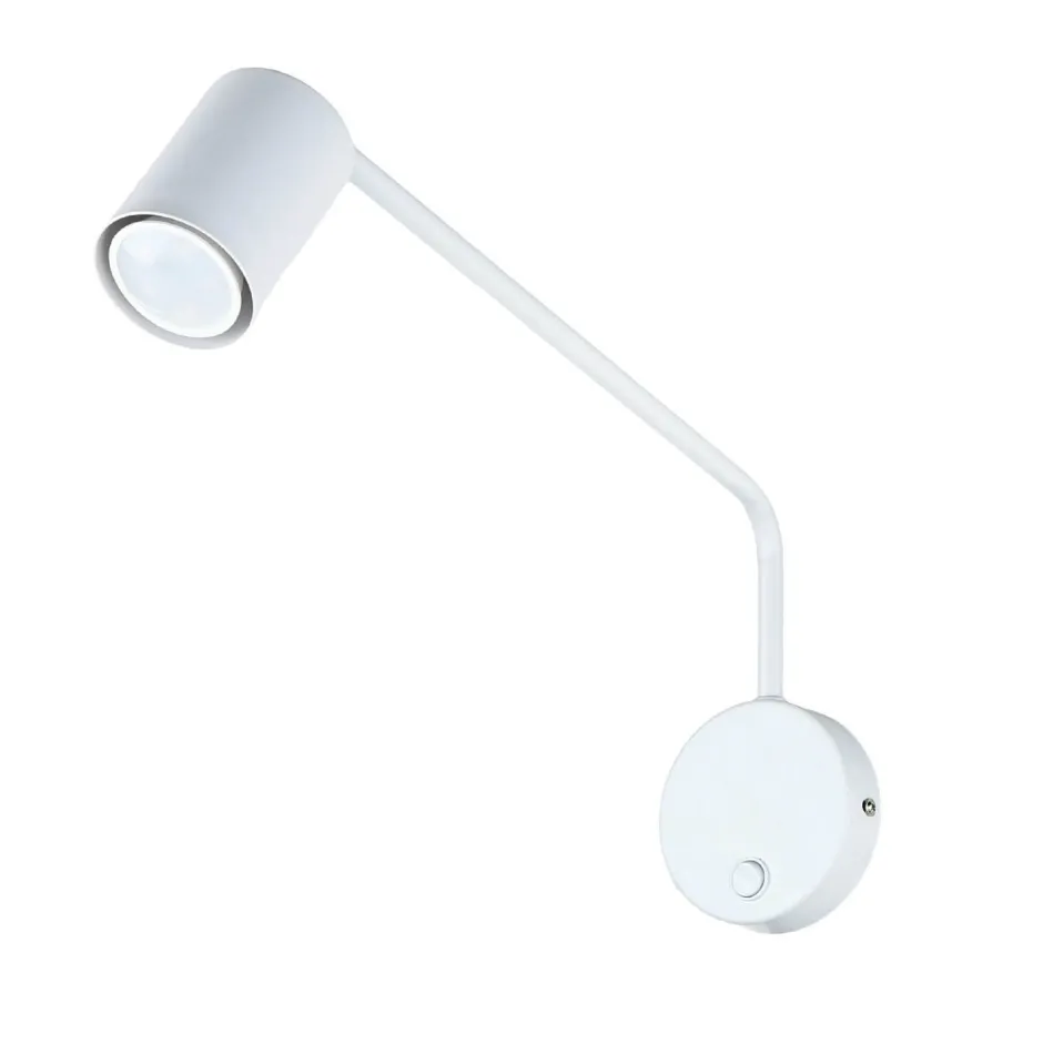 Easylight Wandlampe Weiß verstellbar Metall GU10 mit Schalter< Wandleuchten|Küchenlampen