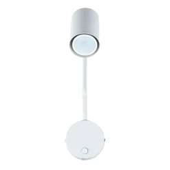 Easylight Wandlampe Weiß verstellbar Metall GU10 mit Schalter< Wandleuchten|Küchenlampen
