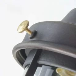 Lampen Aus Aller Welt|Rustikale Lampen*Giovanni Battista Wandleuchte Außen aus Echt-Messing in Bronze