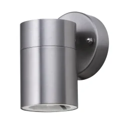 Metall Lampen|Fassadenstrahler*Searchlight Wandleuchte Außen Downlight Stahl IP44 GU10 H:12 cm
