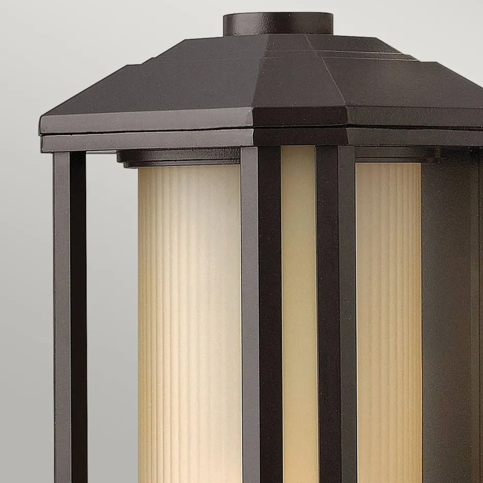 Metall Lampen|Retro Lampen*Elstead Wandleuchte außen E27 IP44 38,3 cm hoch blendarm DORKING