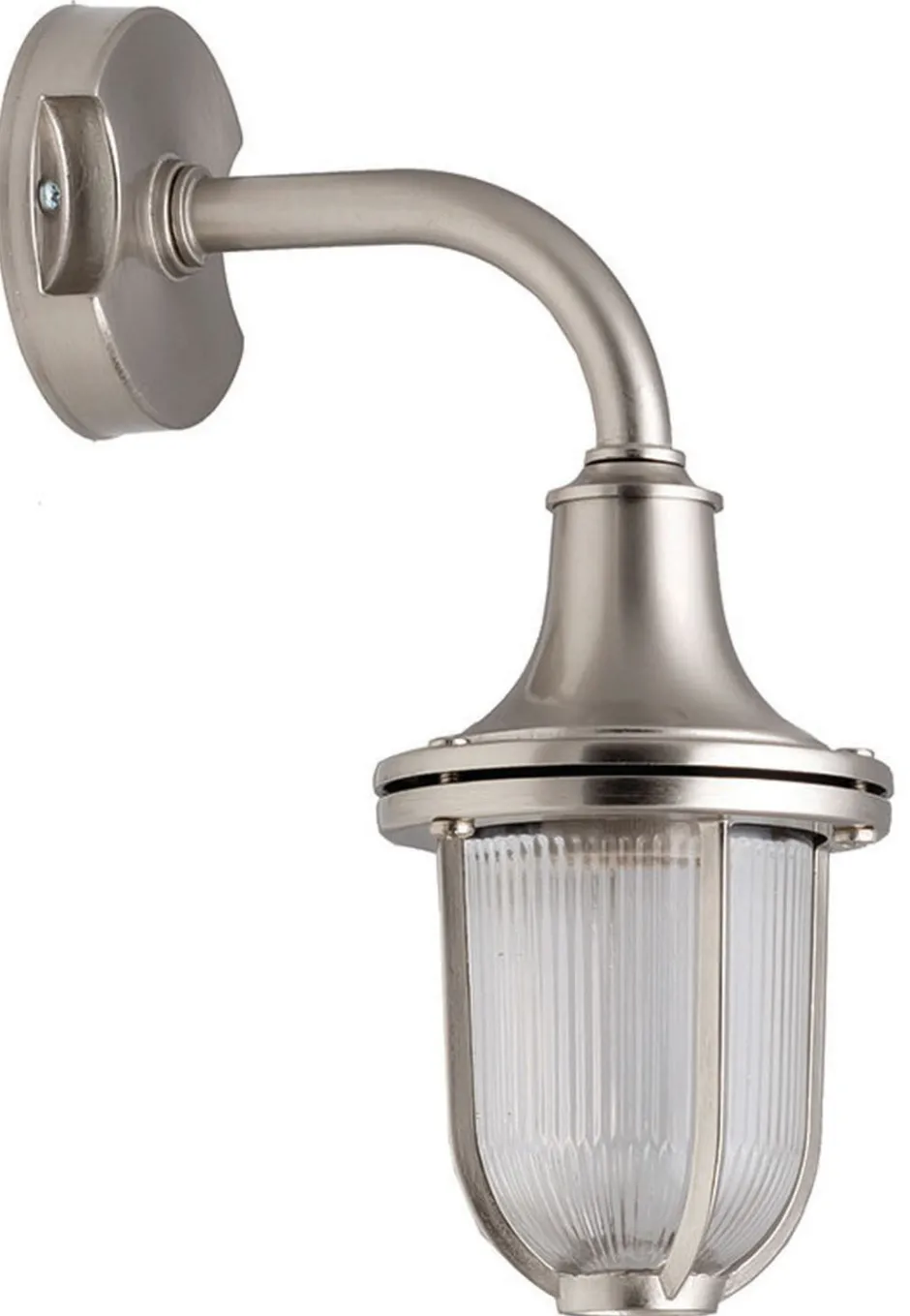 Außenleuchten Antik|Außenwandleuchten*Lido Wandleuchte Außen Hof Haustür Nickel Echt-Messing