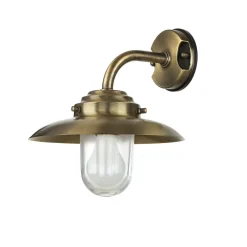 Lido Wandleuchte Außen Hof Terrasse Messing Maritim IP64< Rustikale Lampen|Metall Lampen