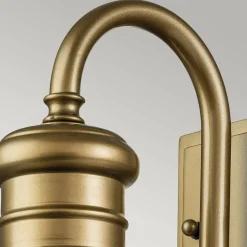 Außenleuchten Antik|Außenwandleuchten*Elstead Wandleuchte außen IP44 E27 in Messing antik Vintage