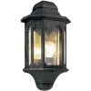 Elstead Wandleuchte Außen Laterne Schwarz Rustikal IP44 Haus< Außenleuchten Antik|Außenwandleuchten