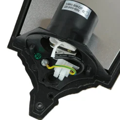 Vintage Lampen|Rustikale Lampen*Elstead Wandleuchte Außen Laterne Goldschwarz Aluminium