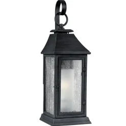 Elstead Wandleuchte Außen Laterne Zink Kunststoff IP44 Vintage< Außenwandleuchten|Gartenlaternen