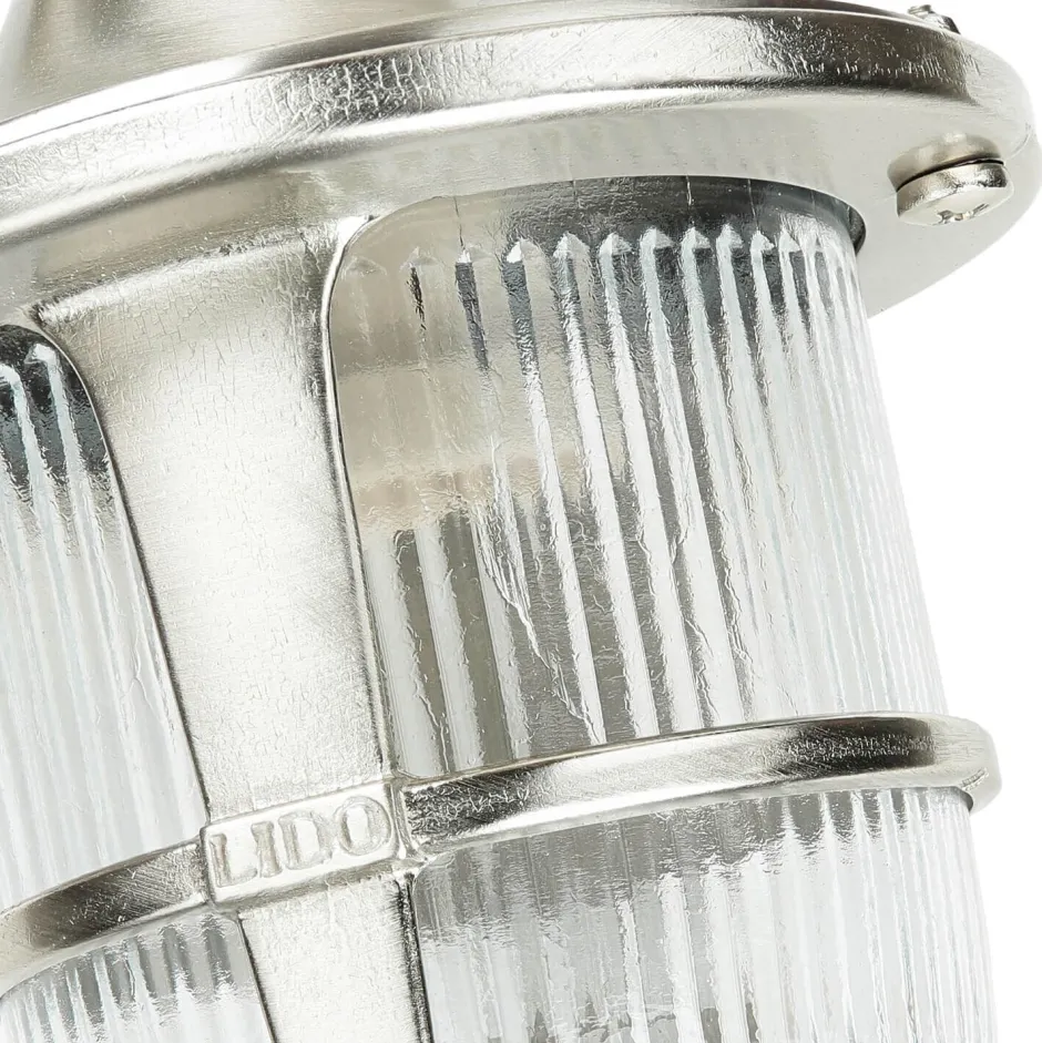 Metall Lampen|Messinglampen*Lido Wandleuchte Außen Maritim IP64 Haustür Echt-Messing