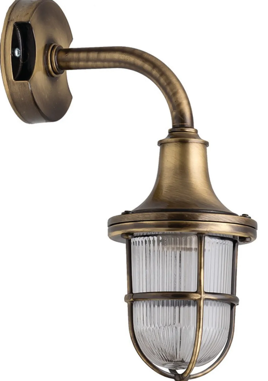 Lido Wandleuchte Außen Messing Hof Balkon Maritim IP64< Metall Lampen|Messinglampen