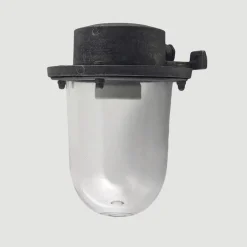 Gartenlaternen|Messinglampen*Andromeda Wandleuchte außen Messing Glas 18 cm hoch IP64 E27 PANTE