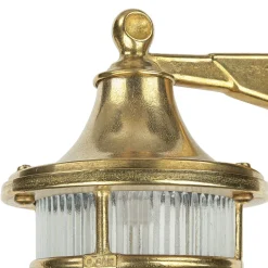 Lido Wandleuchte Außen Messing Maritim IP64 Haus Hof< Rustikale Lampen|Metall Lampen