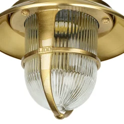 Lido Wandleuchte Außen Messing Maritim IP64 Terrasse Hof< Außenwandleuchten|Rustikale Lampen