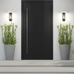 Searchlight Wandleuchte außen mit Bewegungsmelder IP44 E27 Modern< Moderne Außenleuchten|Außenwandleuchten