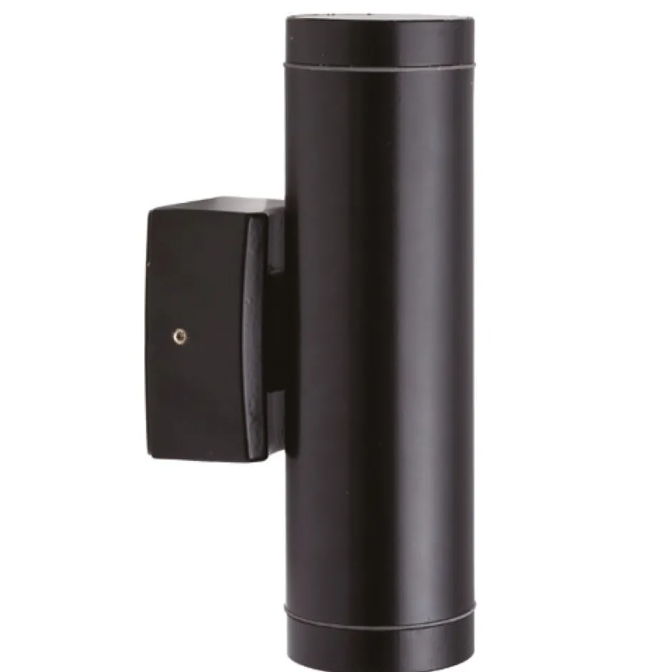 Lido Wandleuchte außen Up Down H: 21 cm IP64 Messing massiv< Außenwandleuchten|Messinglampen