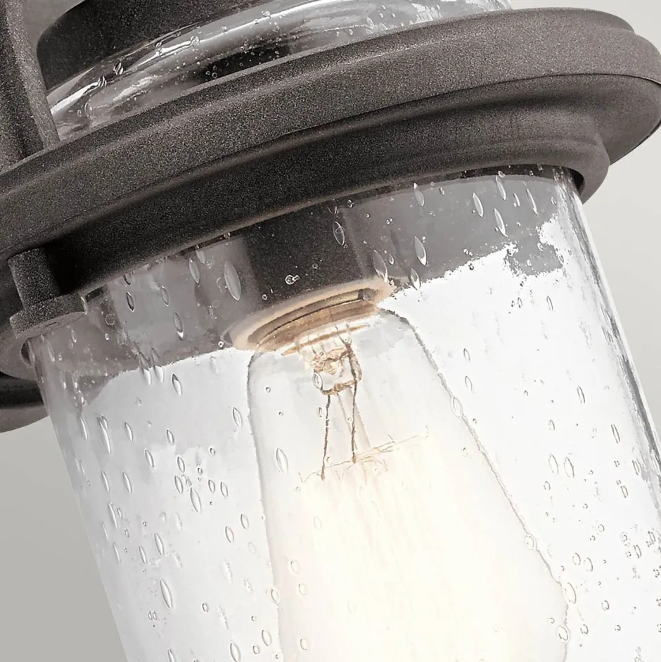 Metall Lampen|Vintage Lampen*Elstead Wandleuchte außen Vintage 29,2 cm hoch IP44 E27