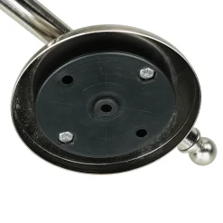 Rustikale Lampen|Metall Lampen*Lido Wandleuchte aus Messing IP43 Maritim in Nickel